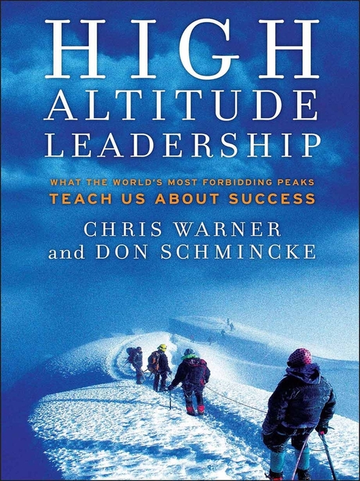 Title details for High Altitude Leadership by Chris Warner - Available